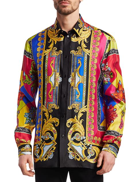 versace men's clothing price